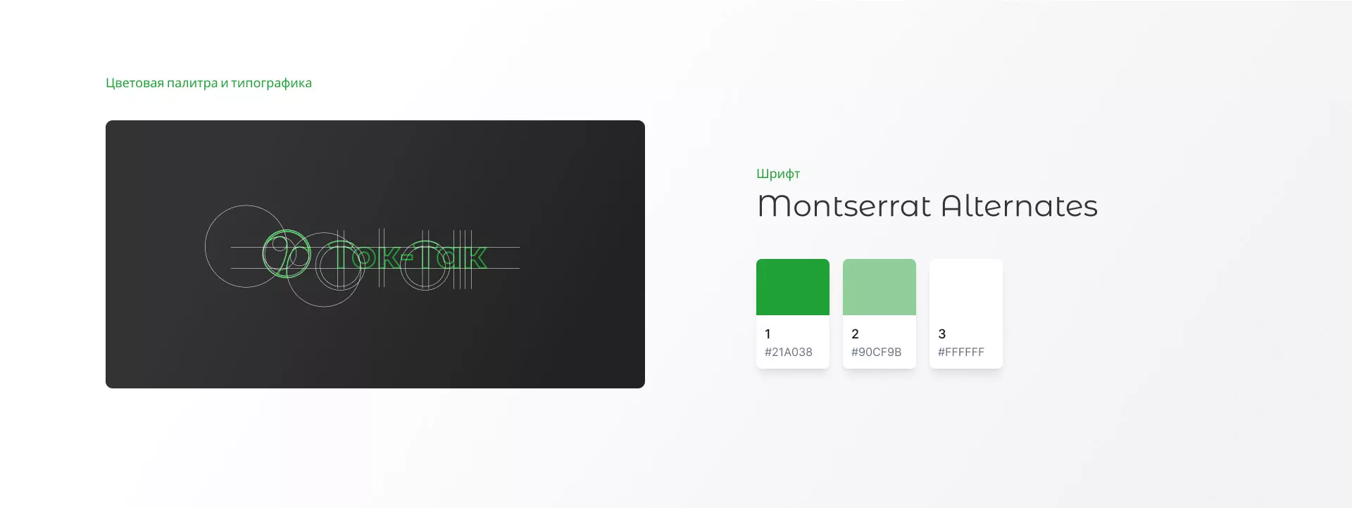 Разработка логотипа аутсорсинговой компании «Ток-Так» в Шебекино