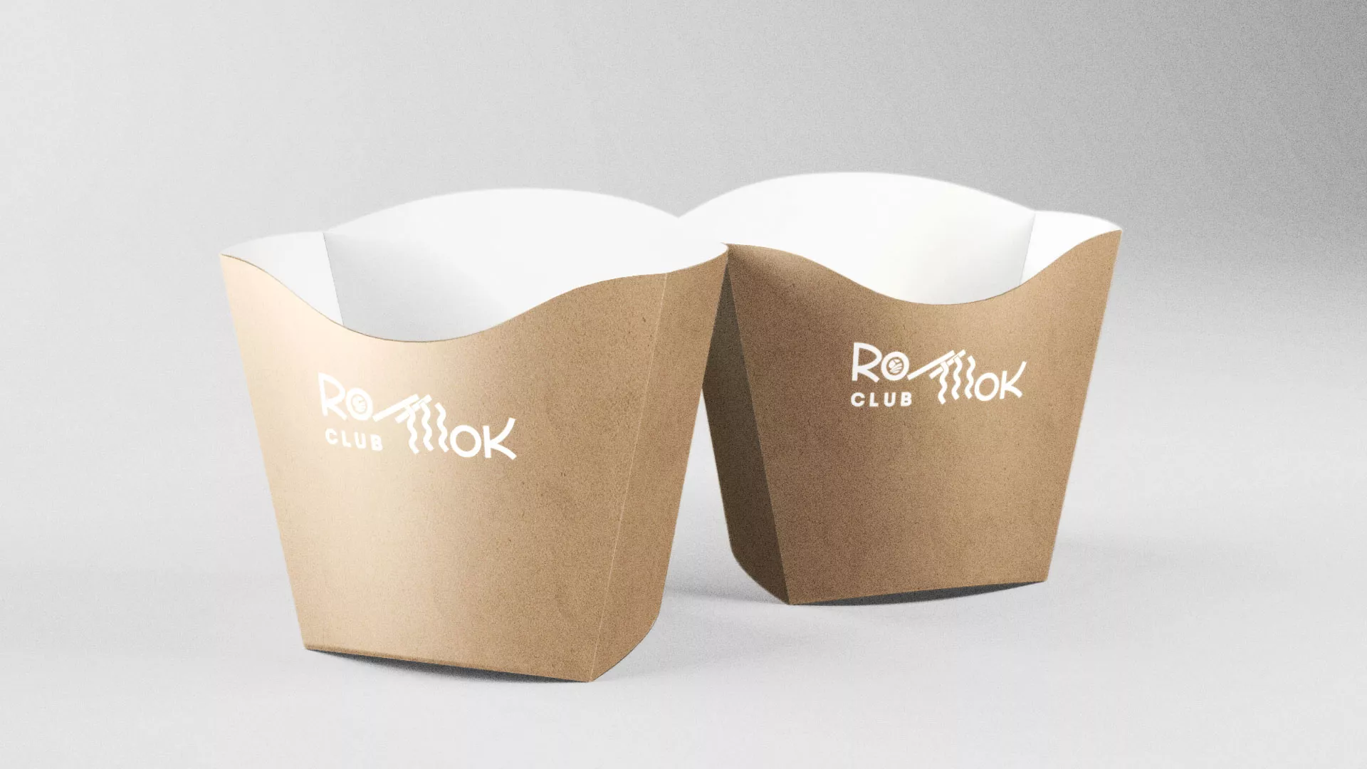 Создание логотипа суши-бара «Roll Wok Club» в Шебекино