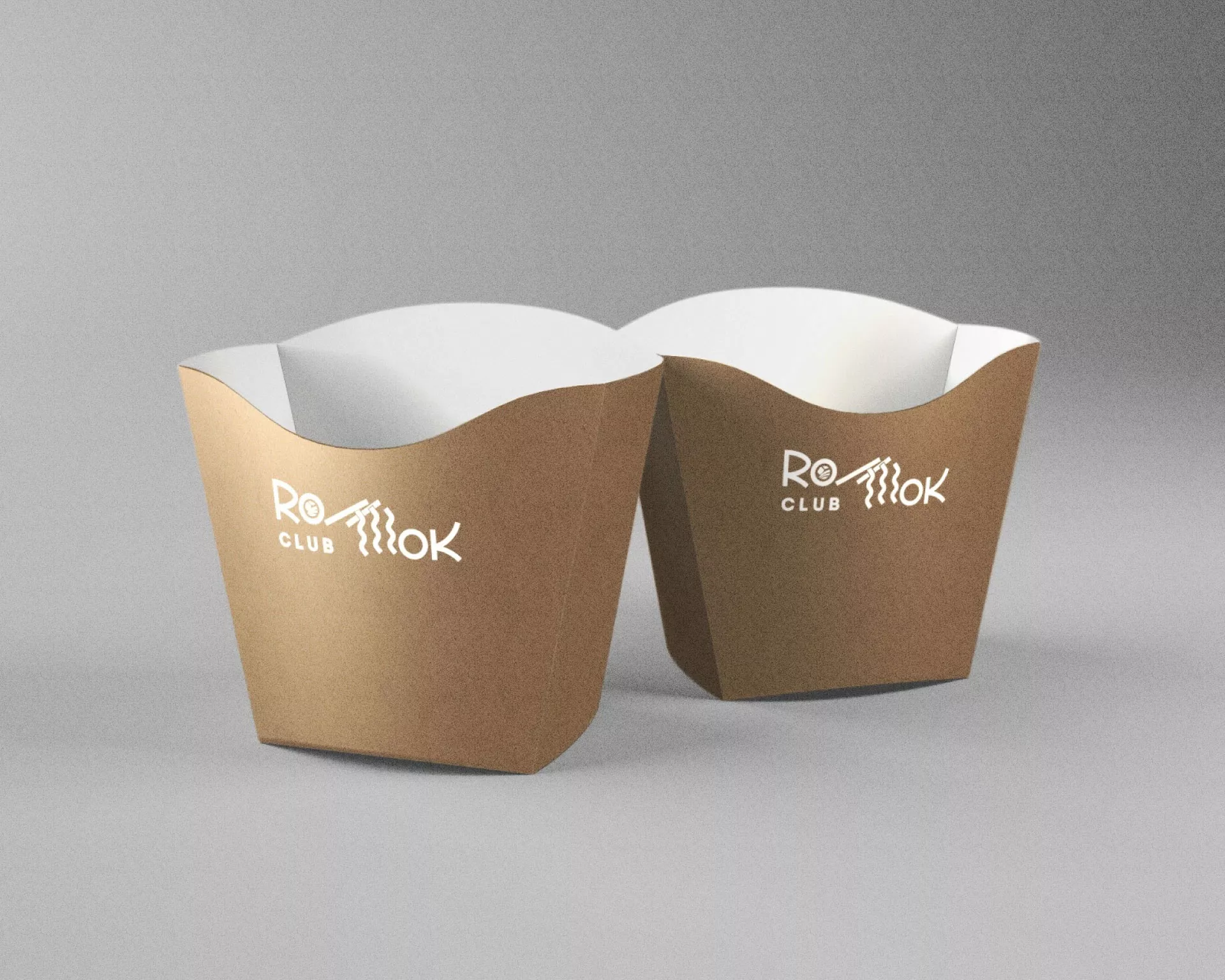 Создание дизайна упаковки суши-бара «Roll Wok Club» в Шебекино